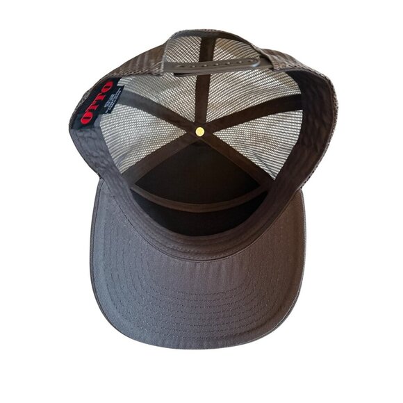 Taxman Brewing Co. Otto Cap Trucker Hat Brown Mesh Snapback - Picture 4 of 5